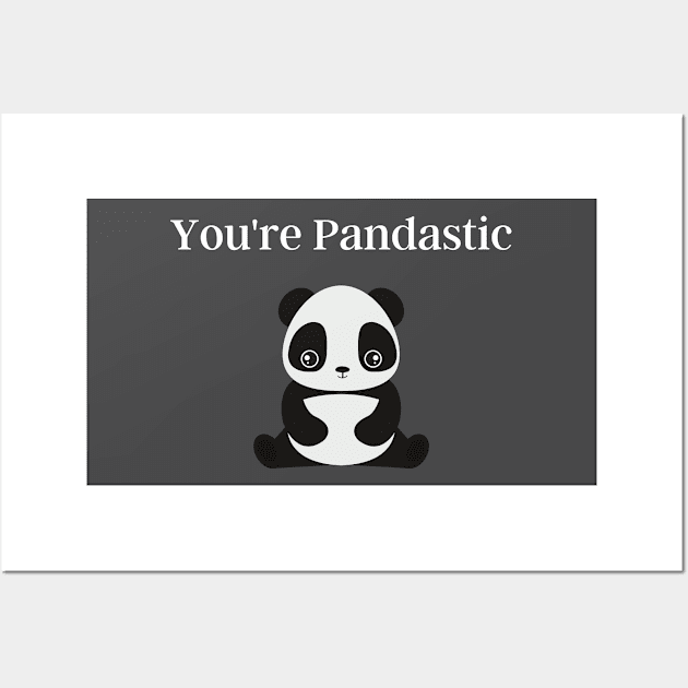 Animal Panda Pun Wall Art by Felicity-K